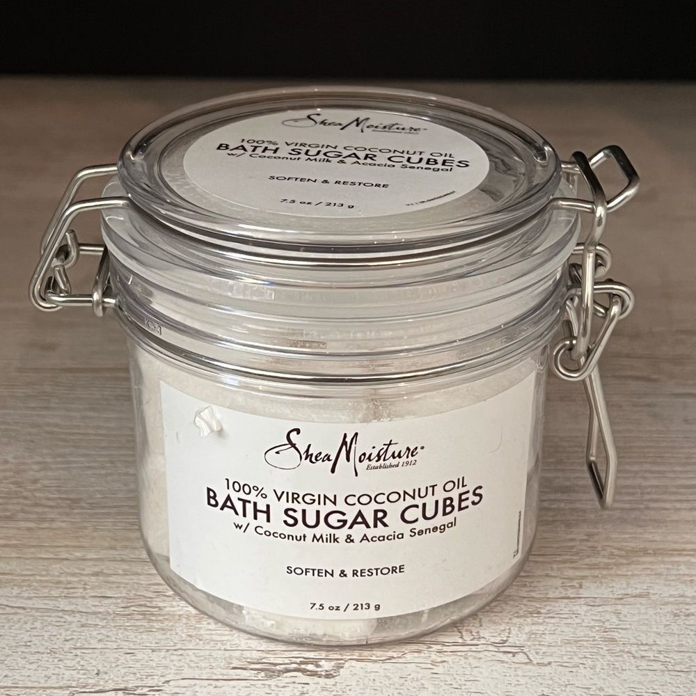 Shea Moisture 100% Virgin coconut sugar cubes NEW